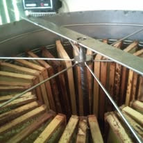 Our trusted honey extractor that still works perfectly after many years