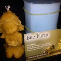 Girl candle created with our handmade silicone moulds