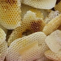 Wild comb ready for melting down