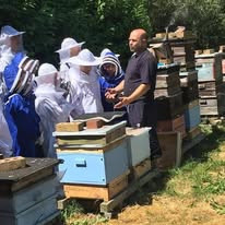 We don’t always wear full suits, but all visitors must wear protective gear
