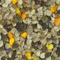 Different location, completely different pollen colour and composition